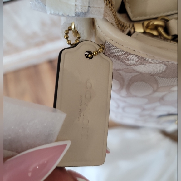 NWT Authentic COACH Jaquard Tabby Hobo - Picture 8 of 15